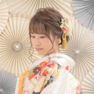 シースルー風前髪で抜け感をプラスしました＊。