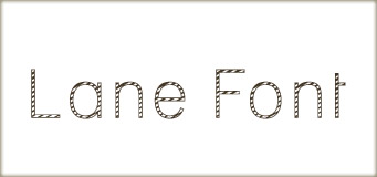 lane-font